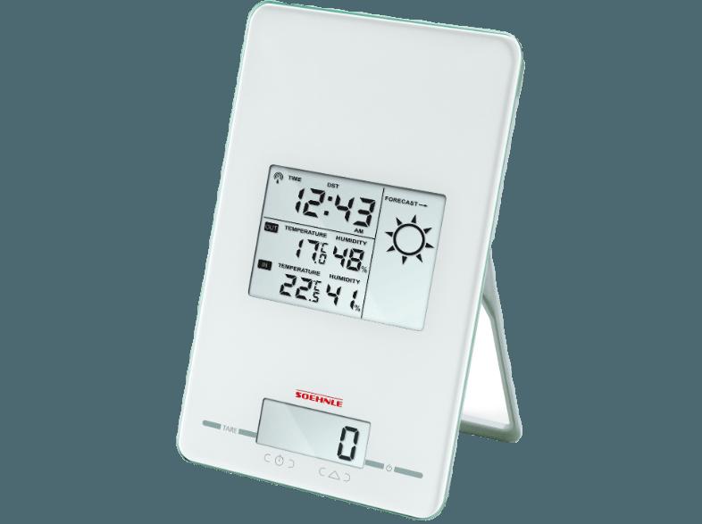 SOEHNLE 66223 Page Meteo Center Digital Küchenwaage (Max. Tragkraft: 5 kg, 1-g-genau), SOEHNLE, 66223, Page, Meteo, Center, Digital, Küchenwaage, Max., Tragkraft:, 5, kg, 1-g-genau,