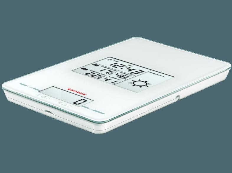 SOEHNLE 66223 Page Meteo Center Digital Küchenwaage (Max. Tragkraft: 5 kg, 1-g-genau), SOEHNLE, 66223, Page, Meteo, Center, Digital, Küchenwaage, Max., Tragkraft:, 5, kg, 1-g-genau,