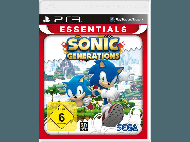 Sonic Generations [PlayStation 3], Sonic, Generations, PlayStation, 3,