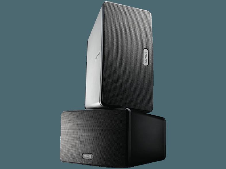 SONOS PLAY:3 Smart Speaker für Wireless Music Streaming Schwarz, SONOS, PLAY:3, Smart, Speaker, Wireless, Music, Streaming, Schwarz