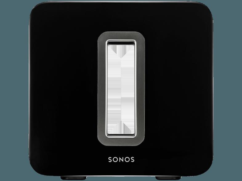 SONOS SUB Subwoofer Schwarz, SONOS, SUB, Subwoofer, Schwarz