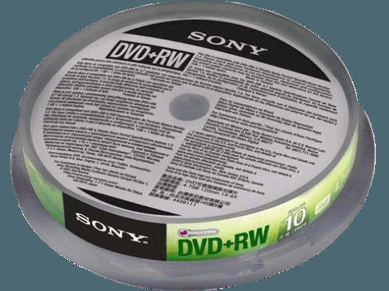 SONY 10DPW47SP DVD RW 10er Spindel DVD RW 10 Stück, SONY, 10DPW47SP, DVD, RW, 10er, Spindel, DVD, RW, 10, Stück