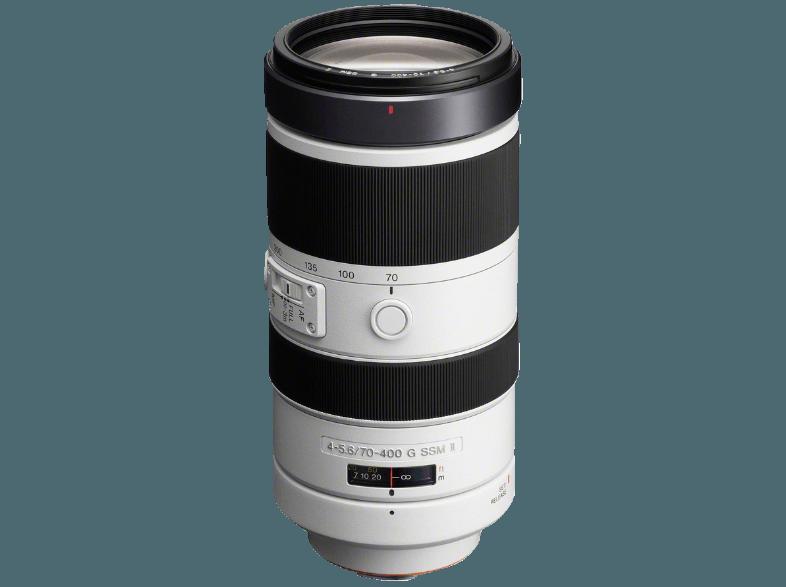 SONY 70-400mm F4-5,6 GII SSM Objektiv SAL 70400 G-2 Telezoom für Konica-Minolta (70 mm- 400 mm, f/4-5.6)