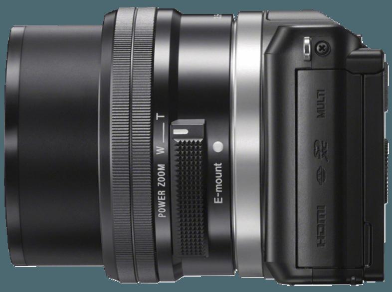 SONY Alpha 5000 (ILCE-5000LB)    Objektiv 16-50 mm f/3.5-5.6 (20.1 Megapixel, APS-C)