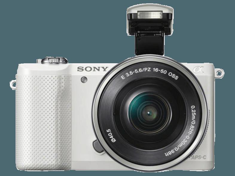 SONY Alpha 5000 (ILCE-5000LW)    Objektiv 16-50 mm f/3.5-5.6 (20.1 Megapixel, APS-C)