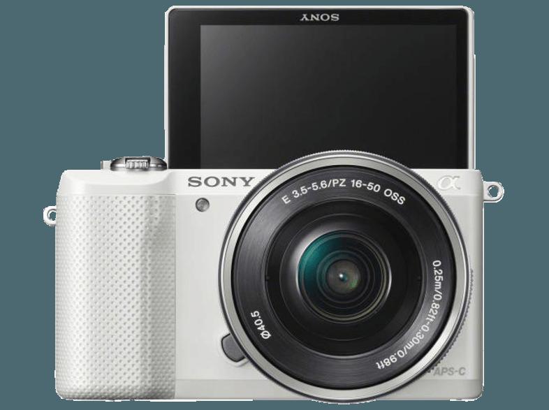 SONY Alpha 5000 (ILCE-5000LW)    Objektiv 16-50 mm f/3.5-5.6 (20.1 Megapixel, APS-C)