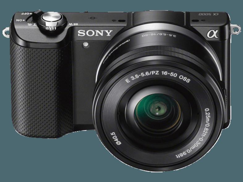 SONY Alpha 5000 (ILCE-5000YB)    Objektiv 16-50 mm, 55-210 mm f/3.5-5.6, 4.5-6.3 (20.1 Megapixel, Exmor CMOS), SONY, Alpha, 5000, ILCE-5000YB, , , Objektiv, 16-50, mm, 55-210, mm, f/3.5-5.6, 4.5-6.3, 20.1, Megapixel, Exmor, CMOS,