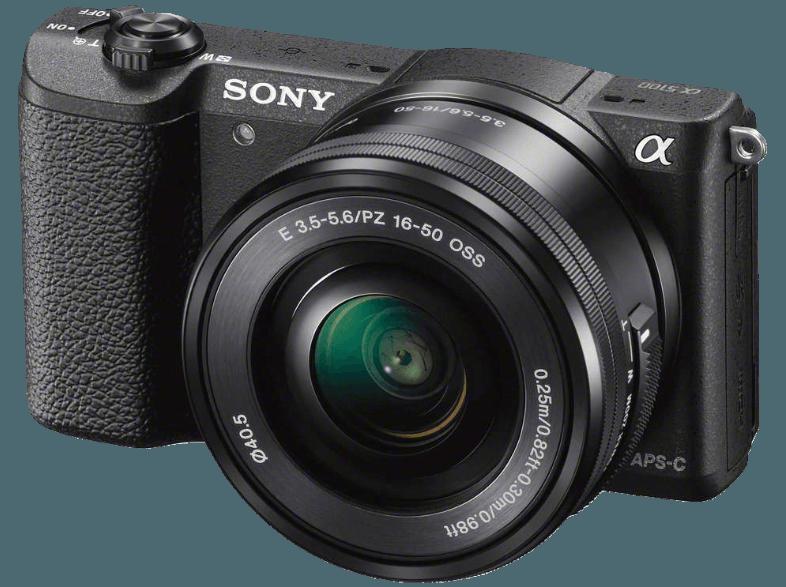 SONY Alpha 5100LB (ILCE5100LB.CEC)    Objektiv 16-50 mm f/3.5-5.6 (24,3 Megapixel, APS-C Exmor CMOS)