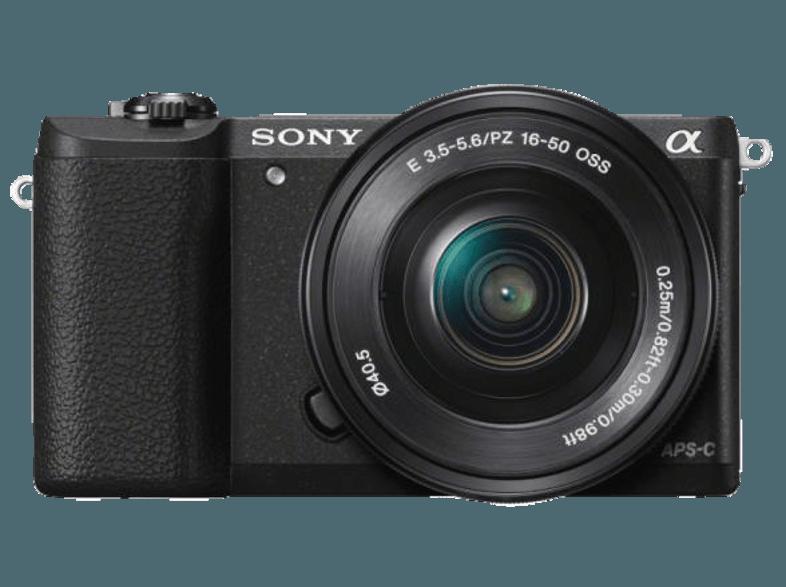 SONY Alpha 5100LB (ILCE5100LB.CEC)    Objektiv 16-50 mm f/3.5-5.6 (24,3 Megapixel, APS-C Exmor CMOS)