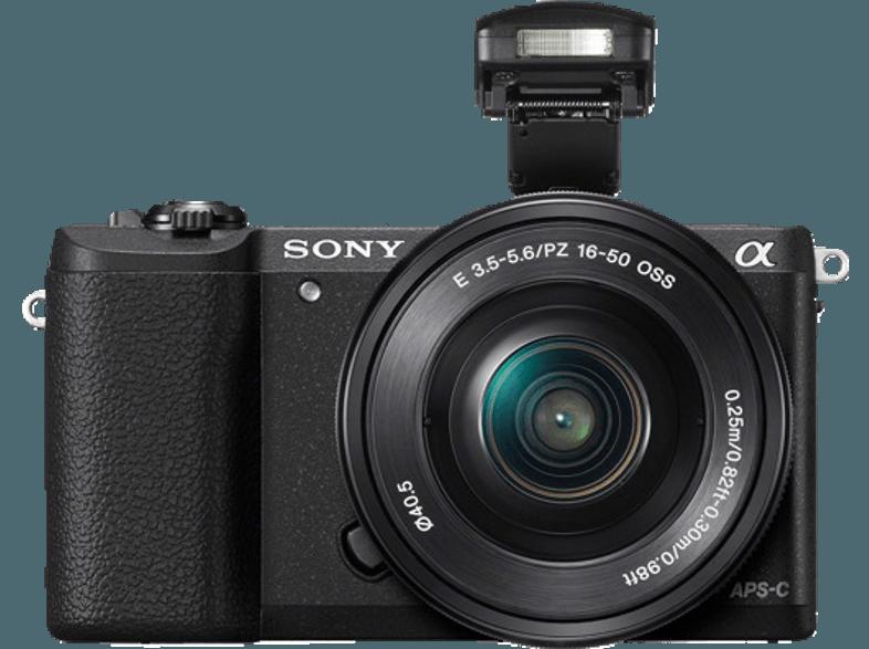 SONY Alpha 5100LB (ILCE5100LB.CEC)    Objektiv 16-50 mm f/3.5-5.6 (24,3 Megapixel, APS-C Exmor CMOS), SONY, Alpha, 5100LB, ILCE5100LB.CEC, , , Objektiv, 16-50, mm, f/3.5-5.6, 24,3, Megapixel, APS-C, Exmor, CMOS,