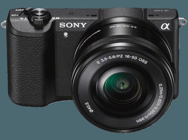 SONY Alpha 5100LB (ILCE5100LB.CEC)    Objektiv 16-50 mm f/3.5-5.6 (24,3 Megapixel, APS-C Exmor CMOS)