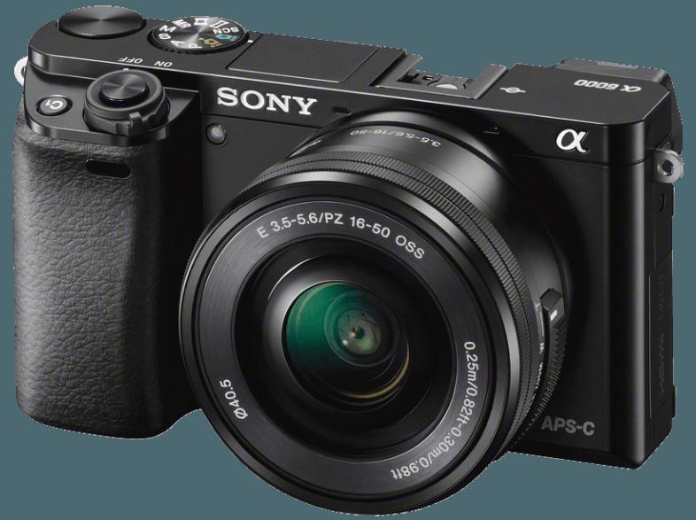 SONY Alpha 6000 LB (ILCE-6000LB)    Objektiv 16-50 mm f/3.5-5.6 (24,7 Megapixel, Exmor APS-C), SONY, Alpha, 6000, LB, ILCE-6000LB, , , Objektiv, 16-50, mm, f/3.5-5.6, 24,7, Megapixel, Exmor, APS-C,