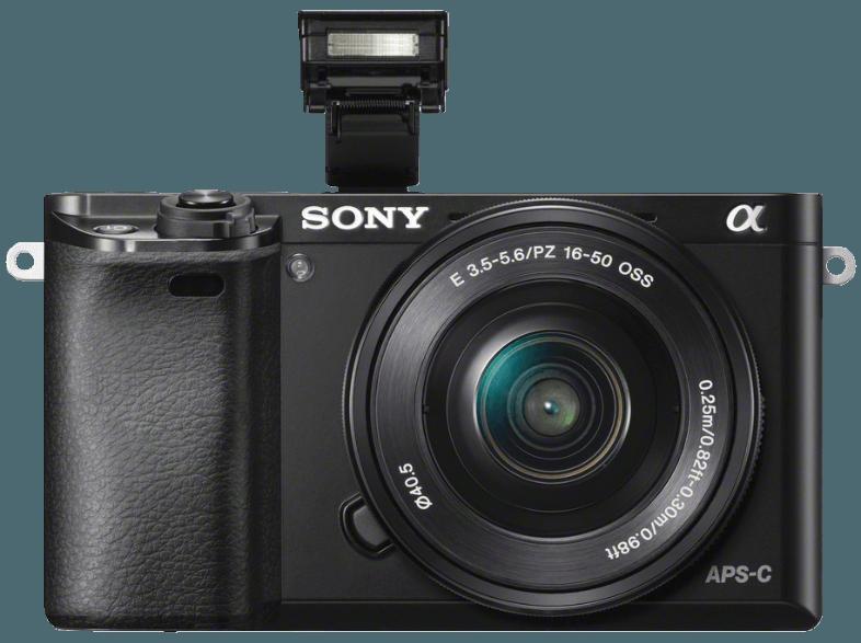 SONY Alpha 6000 LB (ILCE-6000LB)    Objektiv 16-50 mm f/3.5-5.6 (24,7 Megapixel, Exmor APS-C)