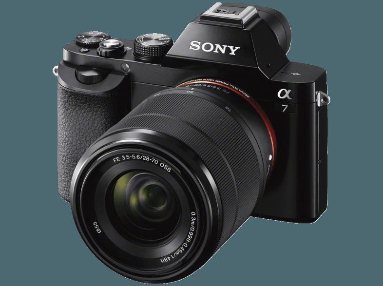 SONY Alpha 7 K B.CE (ILCE-7)    Objektiv 28-70 mm f/3.5-5.6 (24.3 Megapixel, Exmor CMOS), SONY, Alpha, 7, K, B.CE, ILCE-7, , , Objektiv, 28-70, mm, f/3.5-5.6, 24.3, Megapixel, Exmor, CMOS,