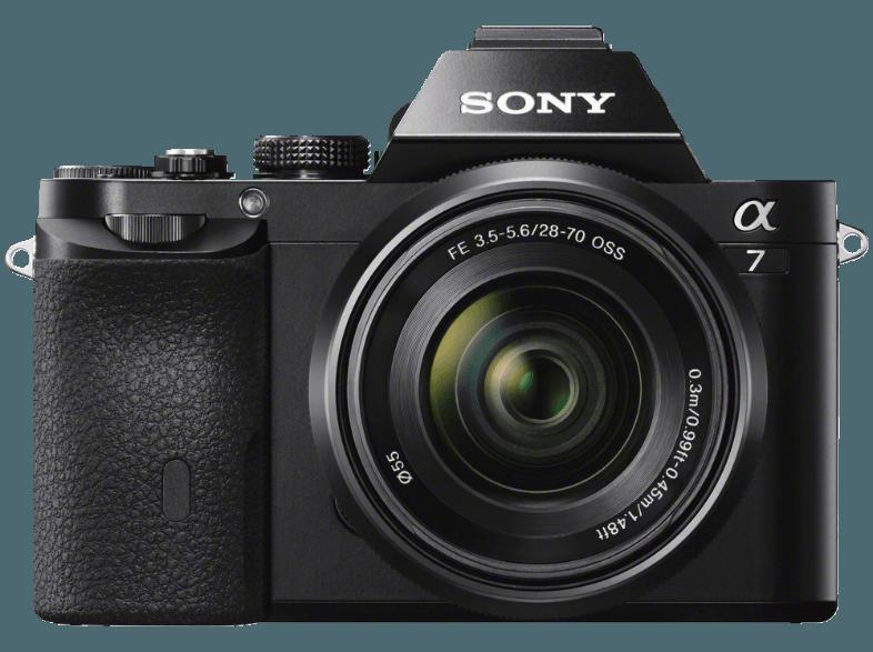 SONY Alpha 7 K B.CE (ILCE-7)    Objektiv 28-70 mm f/3.5-5.6 (24.3 Megapixel, Exmor CMOS), SONY, Alpha, 7, K, B.CE, ILCE-7, , , Objektiv, 28-70, mm, f/3.5-5.6, 24.3, Megapixel, Exmor, CMOS,