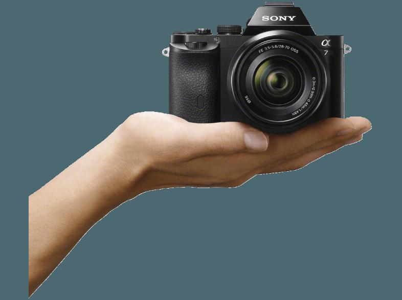 SONY Alpha 7 K B.CE (ILCE-7)    Objektiv 28-70 mm f/3.5-5.6 (24.3 Megapixel, Exmor CMOS), SONY, Alpha, 7, K, B.CE, ILCE-7, , , Objektiv, 28-70, mm, f/3.5-5.6, 24.3, Megapixel, Exmor, CMOS,