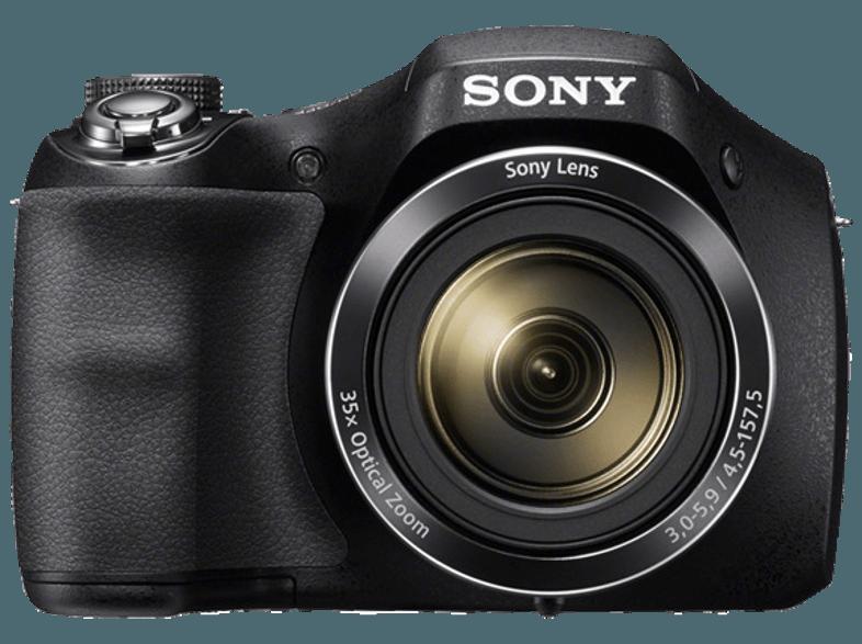 SONY DSC-H 300  Schwarz (20.1 Megapixel, 35x opt. Zoom, 7.5 cm TFT-LCD), SONY, DSC-H, 300, Schwarz, 20.1, Megapixel, 35x, opt., Zoom, 7.5, cm, TFT-LCD,