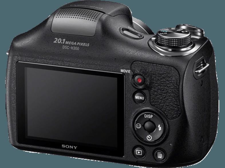 SONY DSC-H 300  Schwarz (20.1 Megapixel, 35x opt. Zoom, 7.5 cm TFT-LCD), SONY, DSC-H, 300, Schwarz, 20.1, Megapixel, 35x, opt., Zoom, 7.5, cm, TFT-LCD,