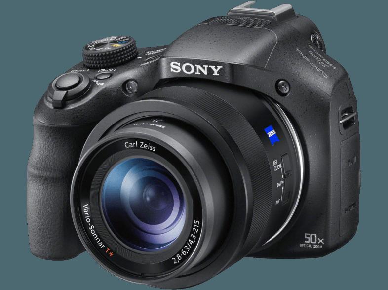 SONY DSC-HX400V  Schwarz (20.4 Megapixel, 50x opt. Zoom, 7.5 cm TFT-LCD, WLAN), SONY, DSC-HX400V, Schwarz, 20.4, Megapixel, 50x, opt., Zoom, 7.5, cm, TFT-LCD, WLAN,