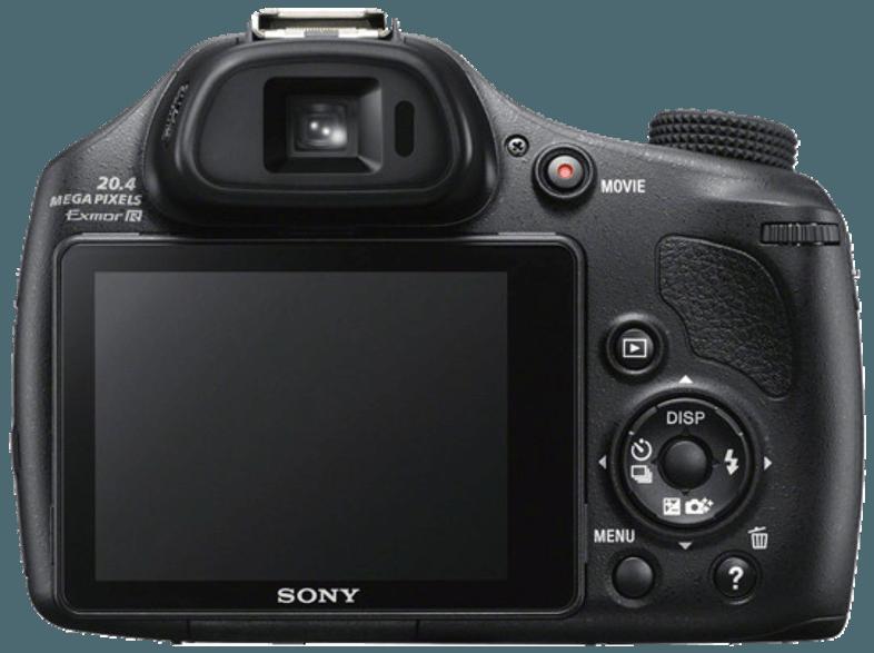 SONY DSC-HX400V  Schwarz (20.4 Megapixel, 50x opt. Zoom, 7.5 cm TFT-LCD, WLAN), SONY, DSC-HX400V, Schwarz, 20.4, Megapixel, 50x, opt., Zoom, 7.5, cm, TFT-LCD, WLAN,