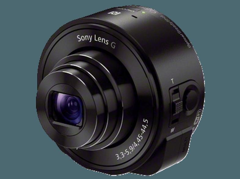 SONY DSC-QX 10 B  Schwarz (18.2 Megapixel, 10x opt. Zoom,  Segment-LCD, WLAN), SONY, DSC-QX, 10, B, Schwarz, 18.2, Megapixel, 10x, opt., Zoom, Segment-LCD, WLAN,