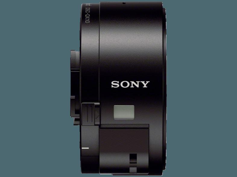 SONY DSC-QX 10 B  Schwarz (18.2 Megapixel, 10x opt. Zoom,  Segment-LCD, WLAN)