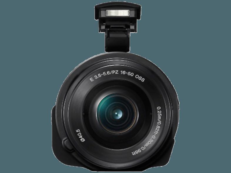 SONY DSC-QX1 LB-EU   SEL-P1650    Objektiv 16-50 mm f/3.5-5.6 (20,1 Megapixel, Exmor APS-C CMOS)