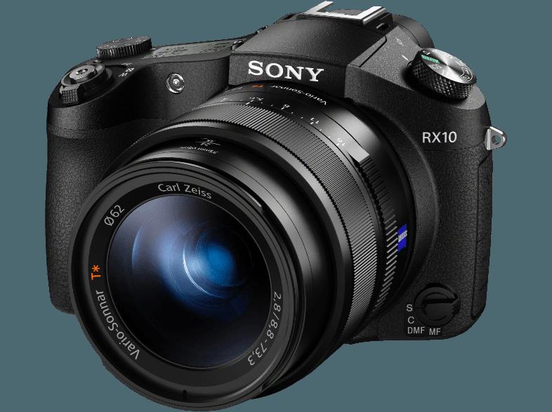 SONY DSC-RX10  Schwarz (20.2 Megapixel, 8.3x opt. Zoom, 7.62 cm TFT-LCD, WLAN)