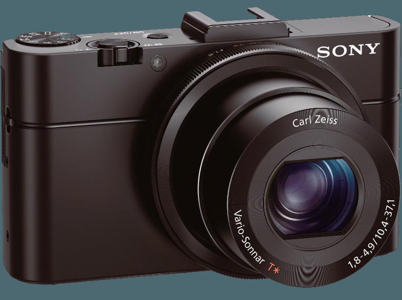 SONY DSC-RX100 II  Schwarz (20.2 Megapixel, 3.6x opt. Zoom, 7.62 cm TFT-Xtra Fine-LCD, WLAN)