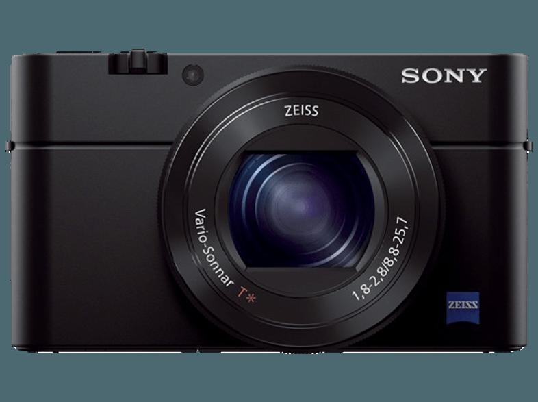 SONY DSC-RX100 III  Schwarz (20.1 Megapixel, 2.9x opt. Zoom, 7.5 cm TFT-LCD, WLAN)