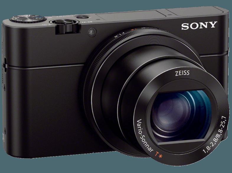 SONY DSC-RX100 III  Schwarz (20.1 Megapixel, 2.9x opt. Zoom, 7.5 cm TFT-LCD, WLAN)