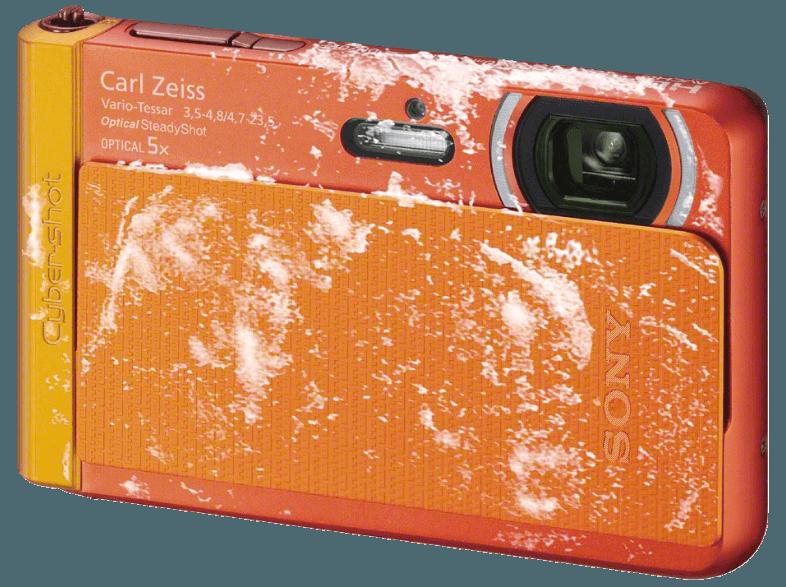 SONY DSC-TX 30  Orange (18.2 Megapixel, 5x opt. Zoom, 8.3 cm OLED-Xtra-Fine), SONY, DSC-TX, 30, Orange, 18.2, Megapixel, 5x, opt., Zoom, 8.3, cm, OLED-Xtra-Fine,