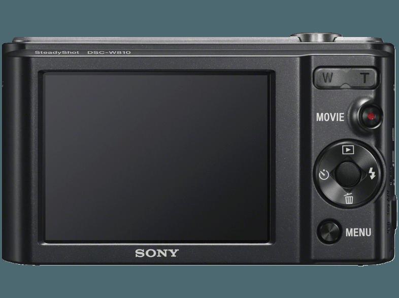 SONY DSC-W810 B.CE3  Schwarz (20.1 Megapixel, 6x opt. Zoom, 6.7 cm TFT-LCD), SONY, DSC-W810, B.CE3, Schwarz, 20.1, Megapixel, 6x, opt., Zoom, 6.7, cm, TFT-LCD,