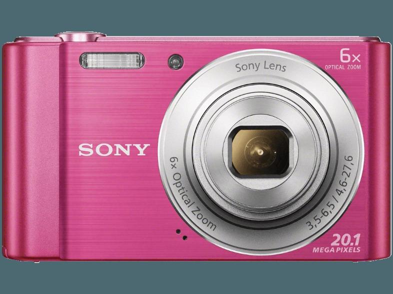 SONY DSC-W810 P.CE3  Pink (20.1 Megapixel, 6x opt. Zoom, 6.7 cm TFT-LCD)