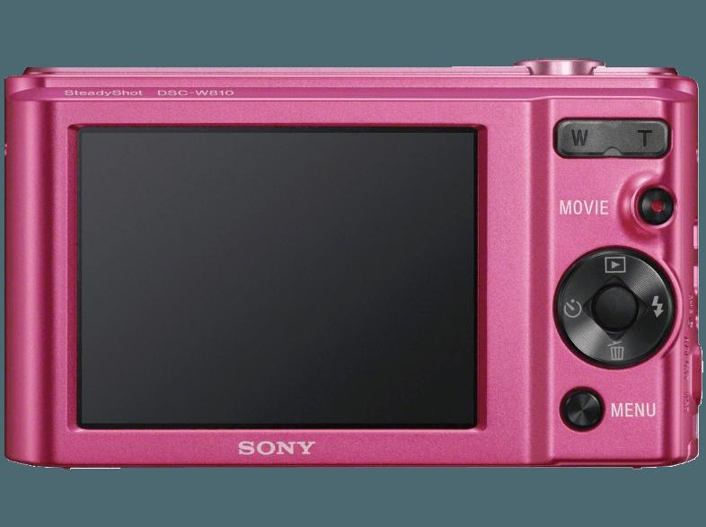 SONY DSC-W810 P.CE3  Pink (20.1 Megapixel, 6x opt. Zoom, 6.7 cm TFT-LCD)