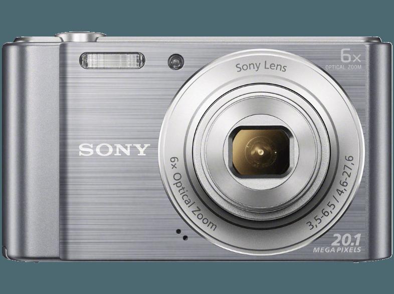 SONY DSC-W810 S.CE3  Silber (20.1 Megapixel, 6x opt. Zoom, 6.7 cm TFT-LCD), SONY, DSC-W810, S.CE3, Silber, 20.1, Megapixel, 6x, opt., Zoom, 6.7, cm, TFT-LCD,