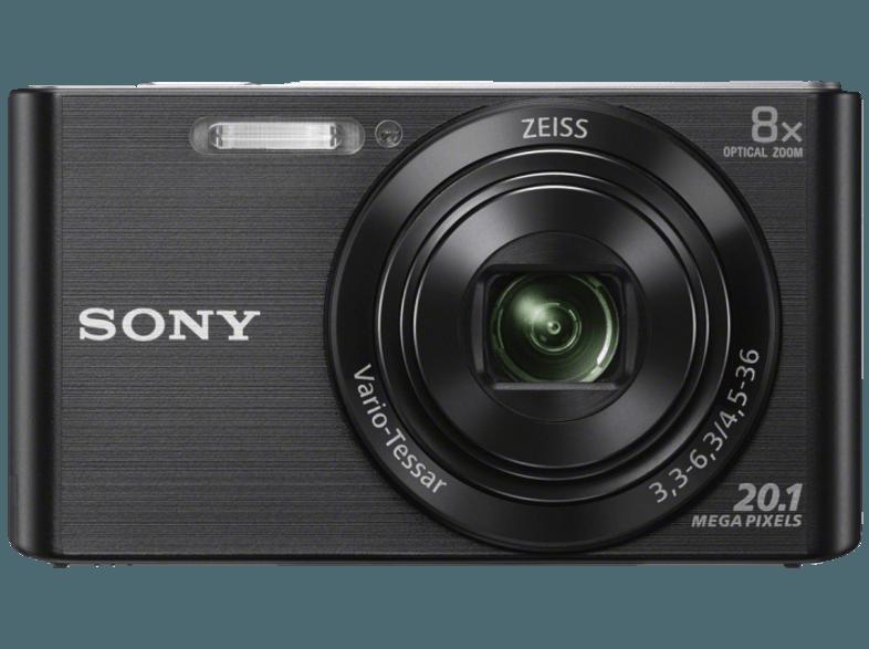 SONY DSC-W830 B.CE3  Schwarz (20.1 Megapixel, 8x opt. Zoom, 6.7 cm TFT-ClearPhoto)