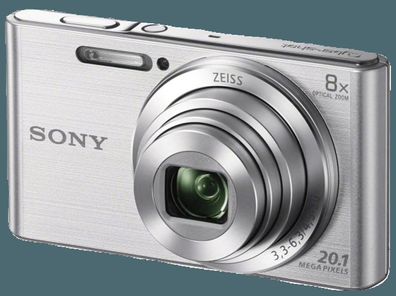 SONY DSC-W830 S.CE3  Silber (20.1 Megapixel, 8x opt. Zoom, 6.7 cm TFT-ClearPhoto), SONY, DSC-W830, S.CE3, Silber, 20.1, Megapixel, 8x, opt., Zoom, 6.7, cm, TFT-ClearPhoto,