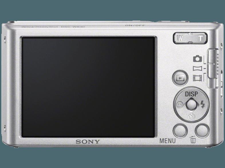 SONY DSC-W830 S.CE3  Silber (20.1 Megapixel, 8x opt. Zoom, 6.7 cm TFT-ClearPhoto)