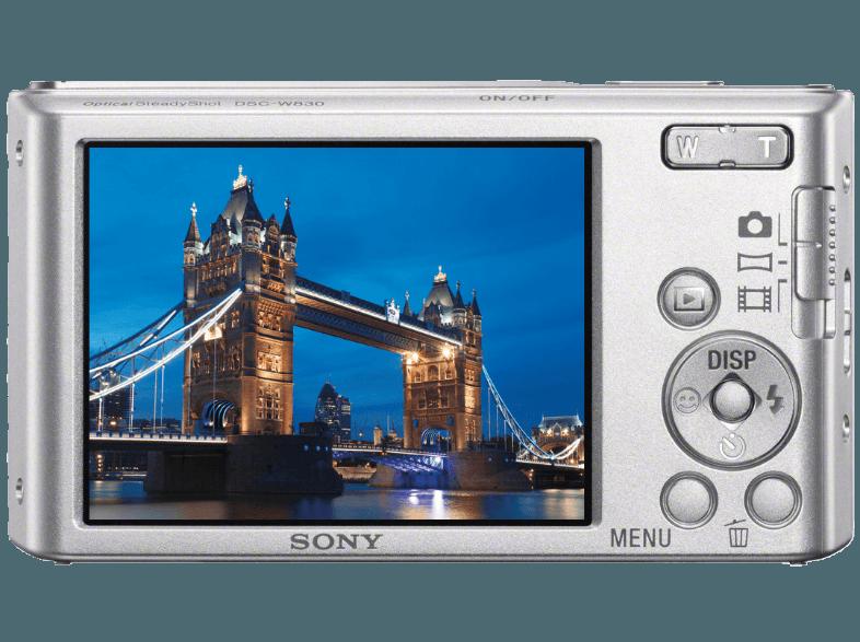 SONY DSC-W830 S.CE3  Silber (20.1 Megapixel, 8x opt. Zoom, 6.7 cm TFT-ClearPhoto), SONY, DSC-W830, S.CE3, Silber, 20.1, Megapixel, 8x, opt., Zoom, 6.7, cm, TFT-ClearPhoto,