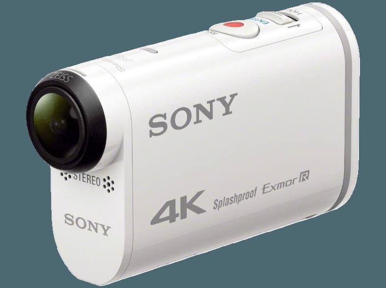 SONY FDR-X1000 V.CEN Action Cam Weiß (Wasserdicht bis: mit wasserdichtem Gehäuse bis zu 10 m, Exmor R CMOS, WLAN), SONY, FDR-X1000, V.CEN, Action, Cam, Weiß, Wasserdicht, bis:, wasserdichtem, Gehäuse, bis, 10, m, Exmor, R, CMOS, WLAN,