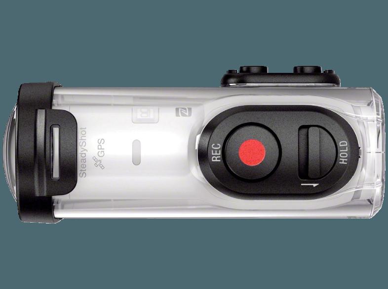 SONY FDR-X1000 V.CEN Action Cam Weiß (Wasserdicht bis: mit wasserdichtem Gehäuse bis zu 10 m, Exmor R CMOS, WLAN), SONY, FDR-X1000, V.CEN, Action, Cam, Weiß, Wasserdicht, bis:, wasserdichtem, Gehäuse, bis, 10, m, Exmor, R, CMOS, WLAN,