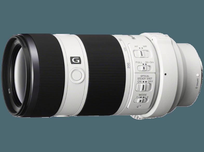 SONY FE 70-200mm F4 G OSS Tele-Zoomobjektiv SEL70200G Telezoom für Sony E-Mount (70 mm-200 mm, f/4)