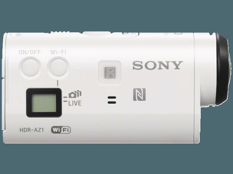 SONY HDR-AZ1 CEN Action Cam Weiß (Wasserdicht bis: mit wasserdichtem Gehäuse bis zu 5 m, Exmor R CMOS, WLAN), SONY, HDR-AZ1, CEN, Action, Cam, Weiß, Wasserdicht, bis:, wasserdichtem, Gehäuse, bis, 5, m, Exmor, R, CMOS, WLAN,