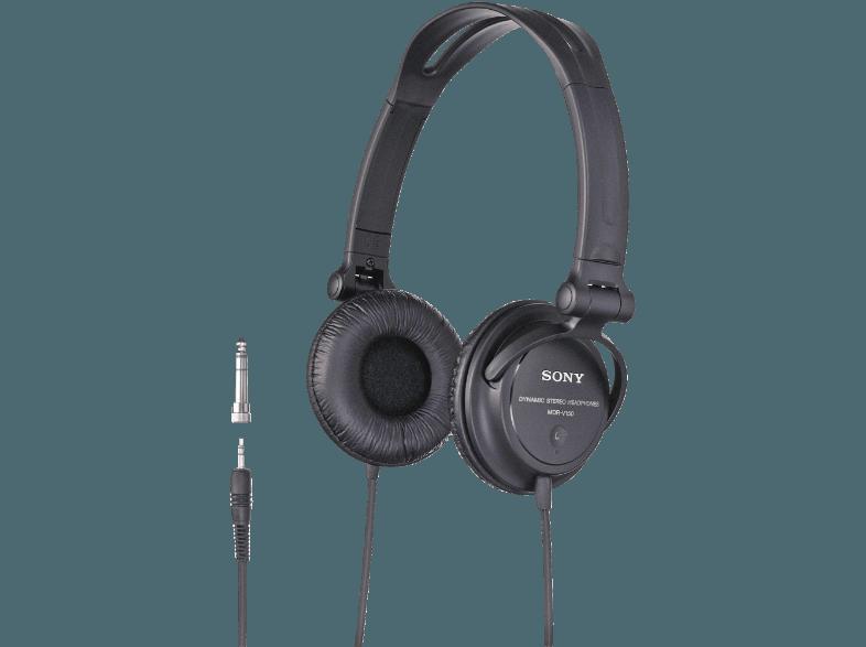 SONY MDR-V150 Kopfhörer Schwarz, SONY, MDR-V150, Kopfhörer, Schwarz