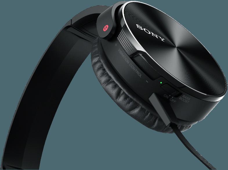 SONY MDR-XB450BV Extra-Bass Kopfhörer schwarz Kopfhörer Schwarz, SONY, MDR-XB450BV, Extra-Bass, Kopfhörer, schwarz, Kopfhörer, Schwarz