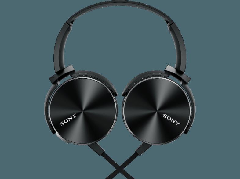 SONY MDR-XB450BV Extra-Bass Kopfhörer schwarz Kopfhörer Schwarz