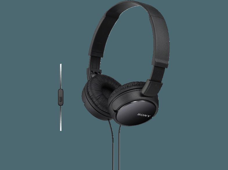 SONY MDR-ZX110APB Kopfhörer Schwarz