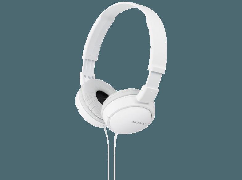 SONY MDR-ZX110W Kopfhörer Weiß