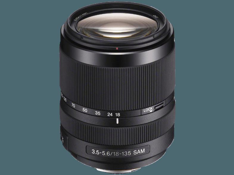 SONY SAL 18-135mm DT SAM Telezoom für Sony A-Mount (18 mm- 135 mm, f/3.5-5.6), SONY, SAL, 18-135mm, DT, SAM, Telezoom, Sony, A-Mount, 18, mm-, 135, mm, f/3.5-5.6,